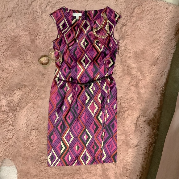 Multi color midi dress - Picture 2 of 3